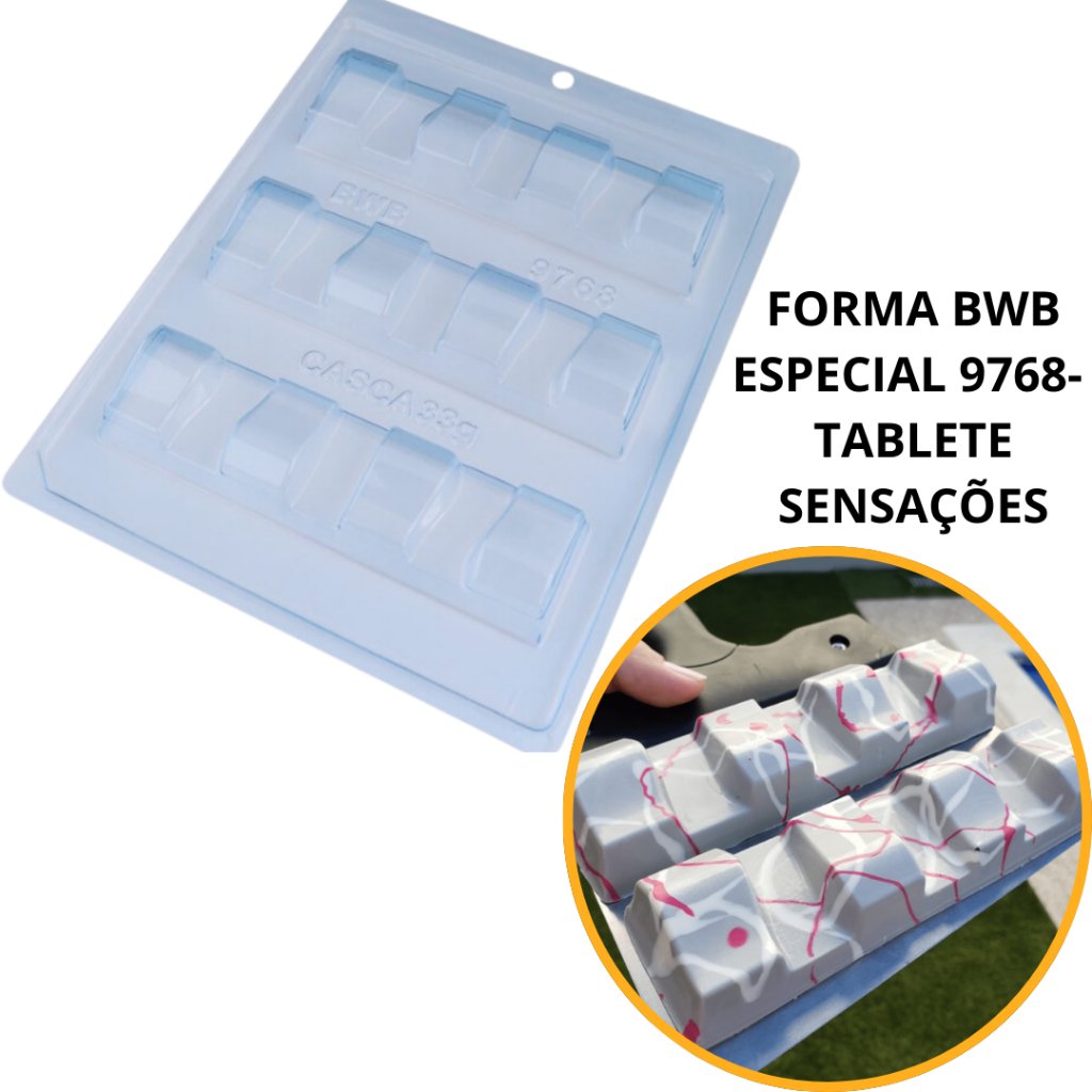 Forma Silicone Chocolate BWB Sensações 105g