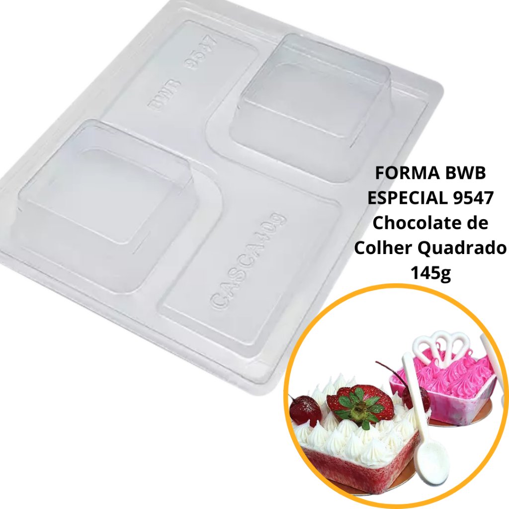 Forma Silicone Chocolate de Colher: Crie Delícias!