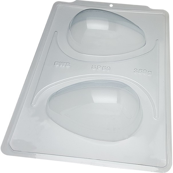 Forma Silicone Ovo Liso 350g - BWB Profissional