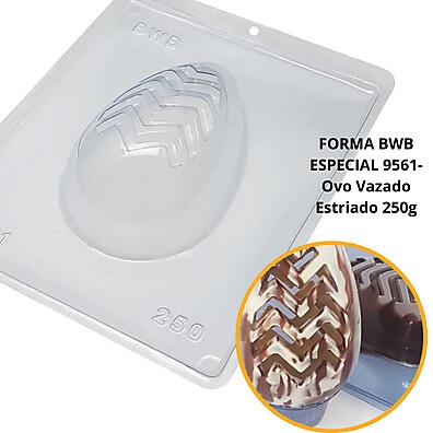 Forma Silicone Ovo Páscoa 250g: Crie Chocolates Incríveis!