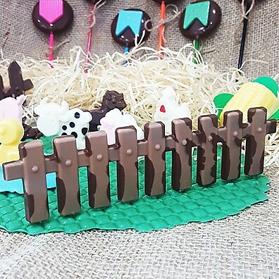 Forma Simples 9564 - Cercadinho em Acetato para Bombons e Doces