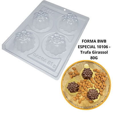 Forma Trufa Girassol 80g: Crie Trufas Incríveis!