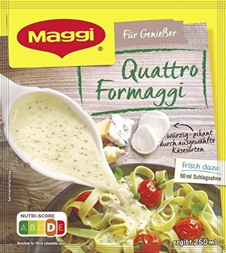 Preparo para Molho de 4 queijos (Quattro Formaggi) 42g - Maggi Alemanha