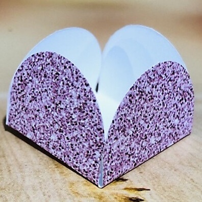 Forminhas 4 Pétalas Glitter Rosa – 50 a 350 Unidades