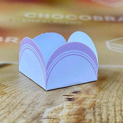 Forminhas 4 Pétalas Rosa Claro para Doces – 50 a 350 unidades