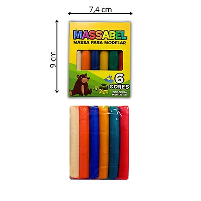 Kit Massinha Modelar: 15 Caixas + 60 Forminhas!