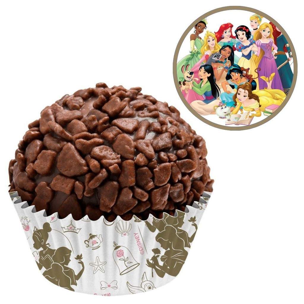 Forminhas Nº 5 Princesas Disney: 100 a 500 Unidades