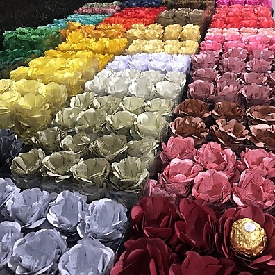 Forminhas para Doces Finos - 50 Cores Diferentes | Ideal para Casamentos e Aniversários