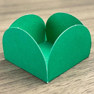 Forminhas para Doces Verde Bandeira: Kit Grande 4 Pétalas