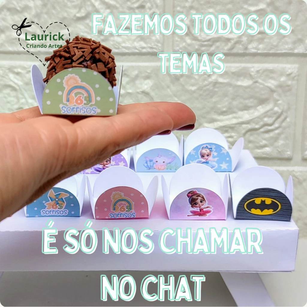 Forminhas Personalizadas: A Festa Perfeita Começa Aqui!