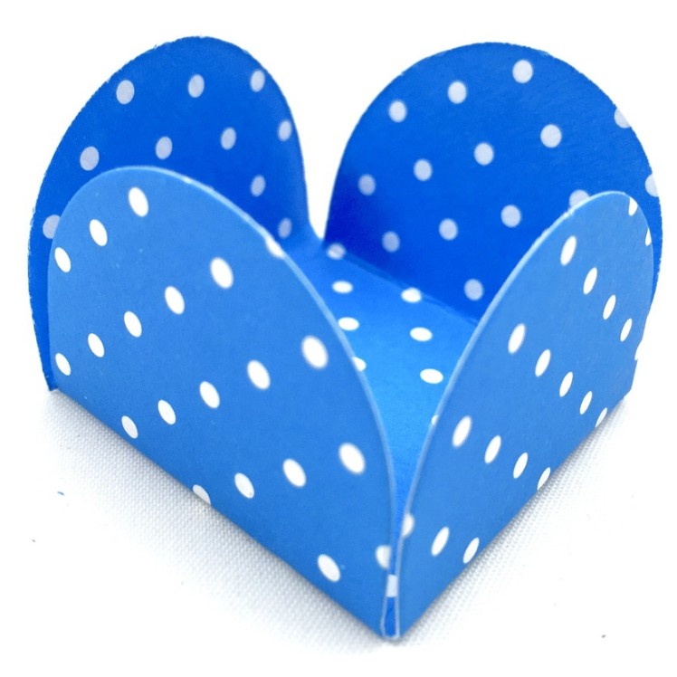 Forminhas Poá Azul: Decore Seus Doces!