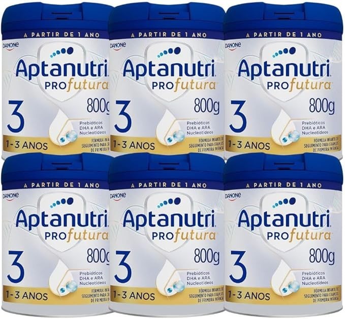 Fórmula Inafntil Aptanutri Profutura 3 800g - Kit 6 latas