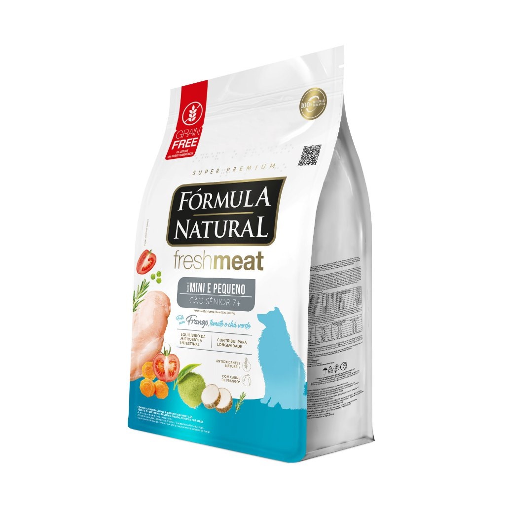 Fórmula Natural Fresh Meat Sênior: Nutrição Top para Cães Mini!