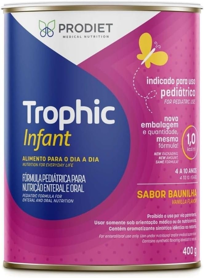 Trophic Infant Fórmula Pediátrica Para Nutrição Enteral e Oral 400g