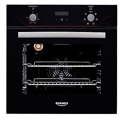 Forno Elétrico Embutir 60L Dako: Praticidade e Sabor!