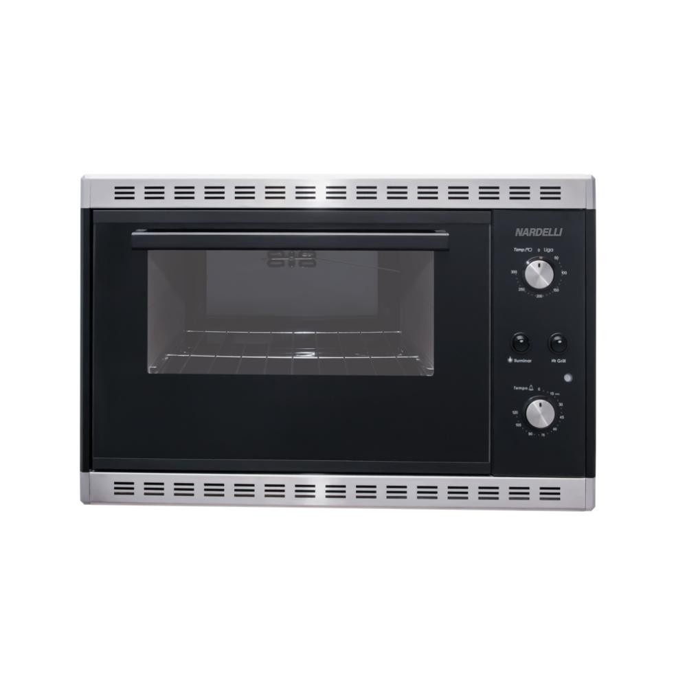 Forno Elétrico Embutir Nardelli 45L Inox: Praticidade!