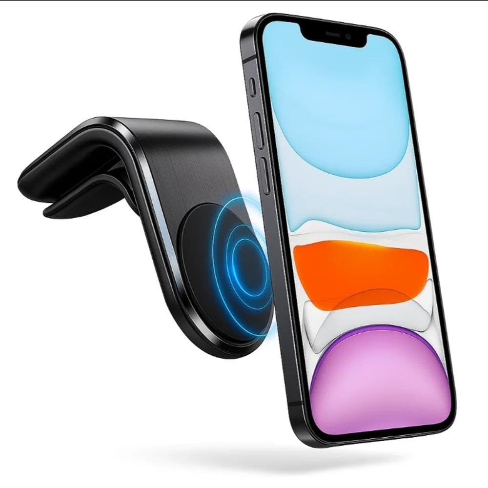 Suporte Magnético Premium para Celular no Carro: Fixação Forte e Design Elegante