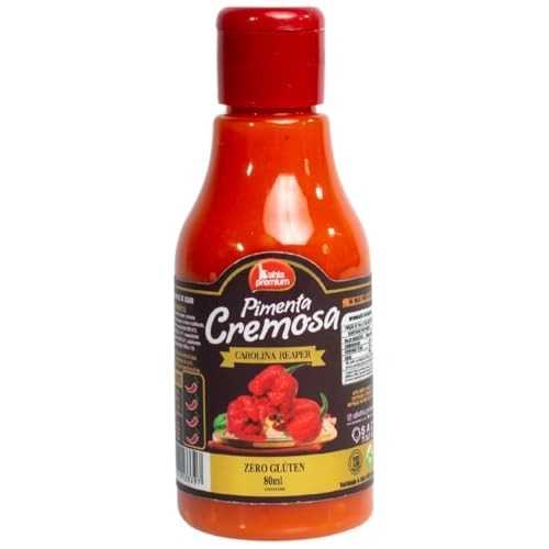 Pimenta Carolina Reaper Extra Forte 80ml Bahia Premium (Carolina Reaper Extra Forte)