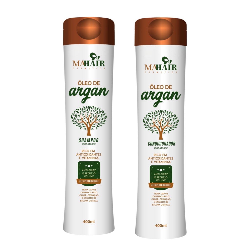 Kit Shampoo e Condicionador Mahair Linha Completa: Cabelos Hidratados e Fortes!