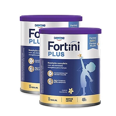 Fortini Plus Baunilha: Nutrição Completa em Pó