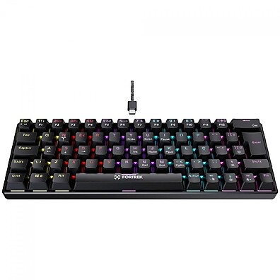 Fortrek Gravity 65: Teclado Gamer Rainbow