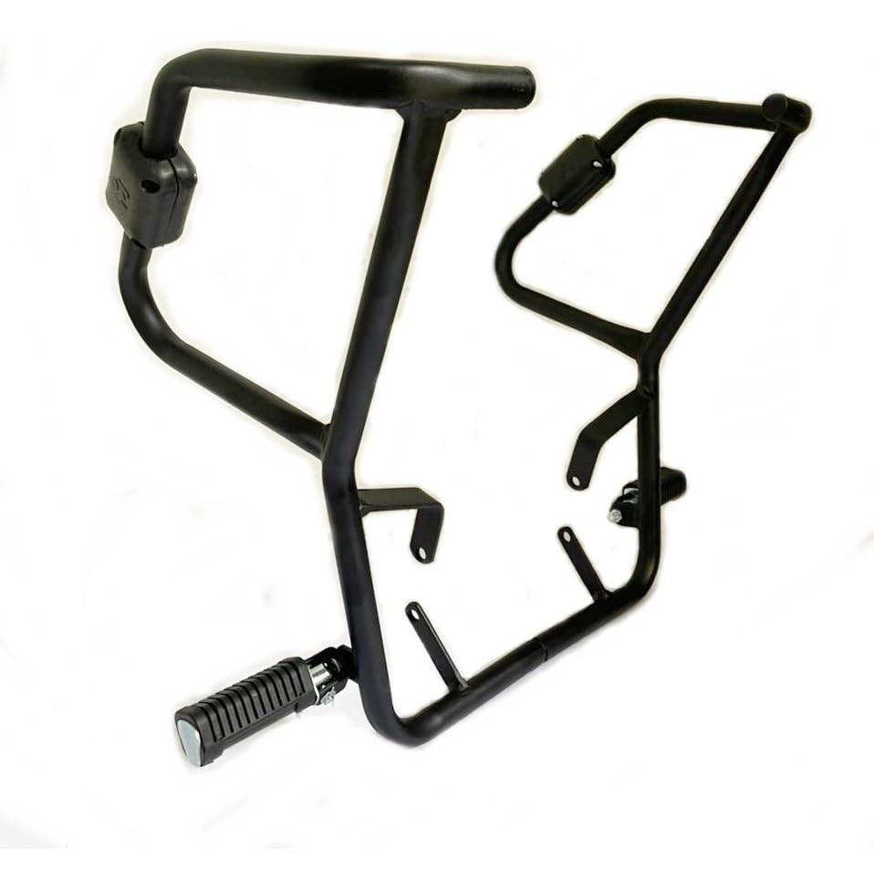 Protetor de Carenagem Dianteiro Yamaha Fazer 250 (2011-2014) - Segurança e Estilo em Preto Fosco