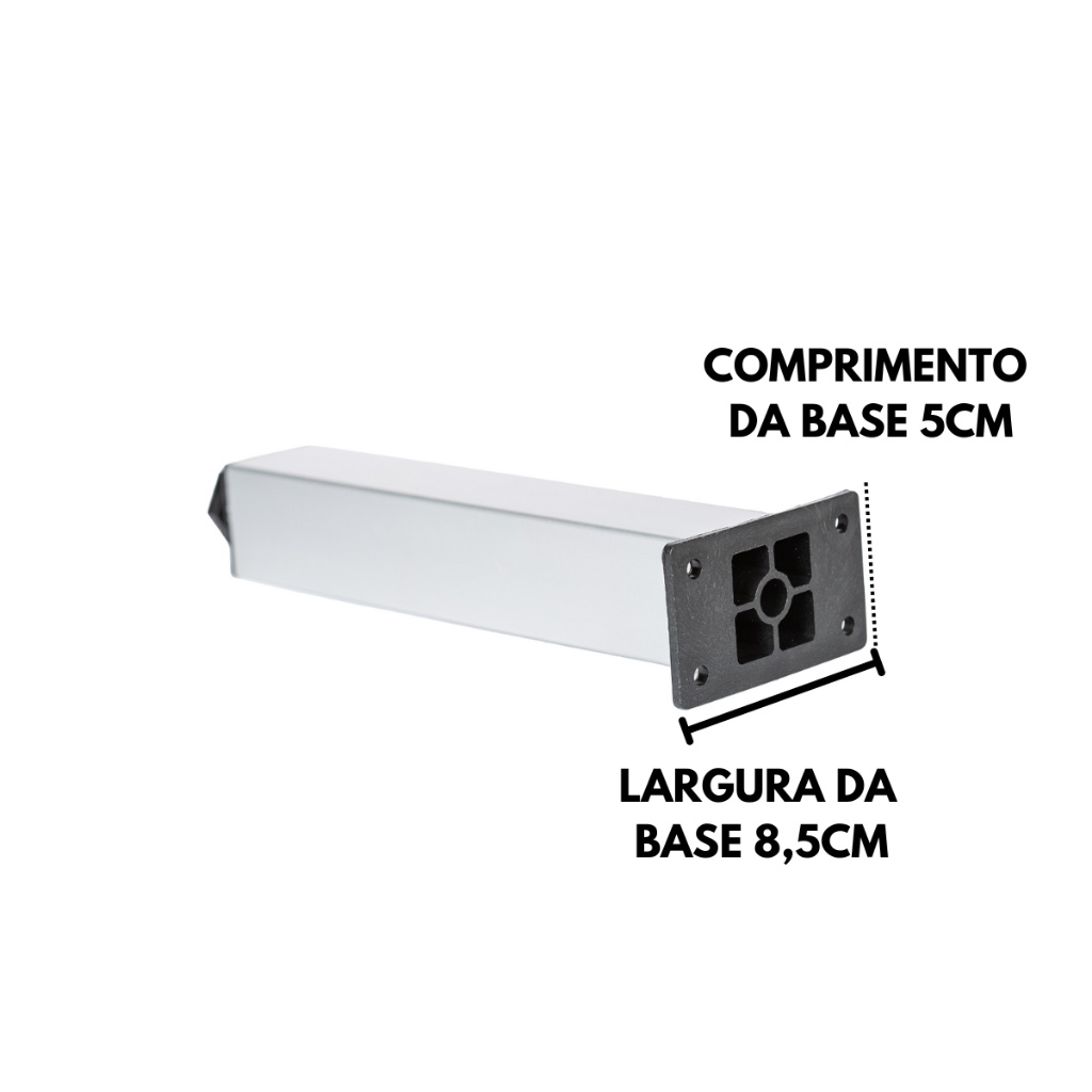 fosco-25cm-cozinha-de-moveis-para-regulaveis-aluminio-de-pes-4-de-kit