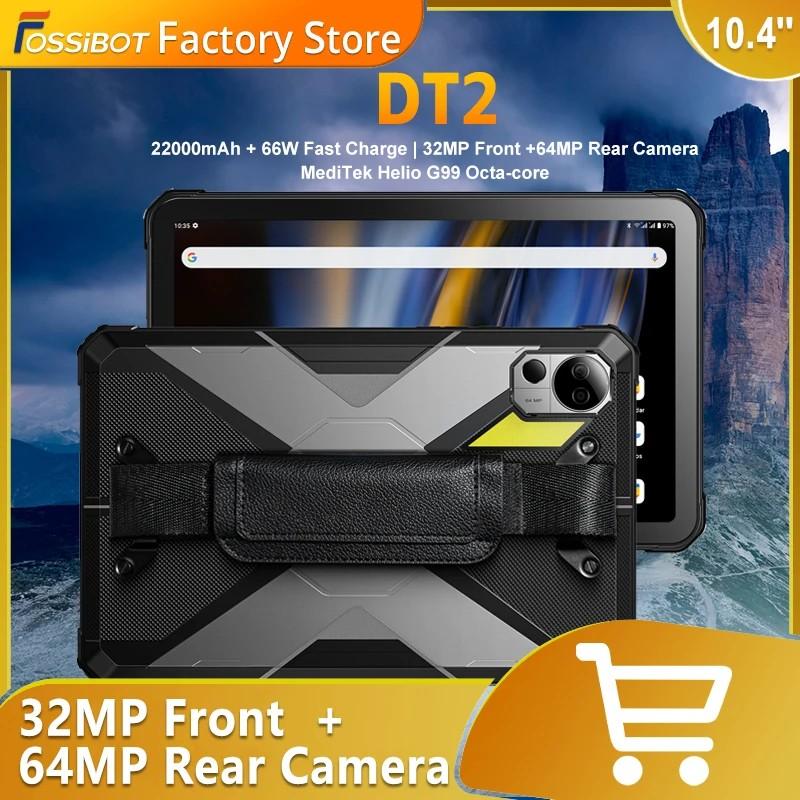 FOSSiBOT DT2: Tablet Robusto 2K com 20GB RAM