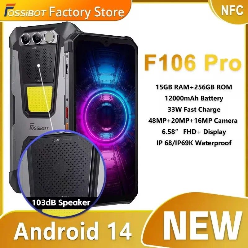 FOSSiBOT F106 PRO: O Robusto que Não te Abandona!