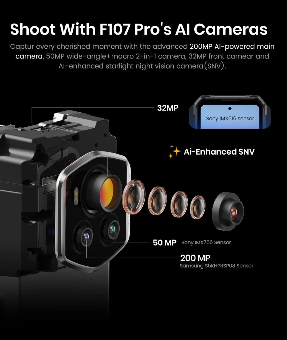 Fossibot F107 Pro: O 5G Poderoso com Visão Noturna!