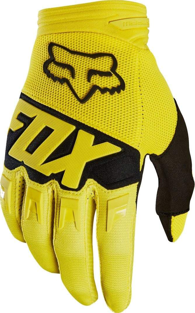 Luvas Fox Racing Dirtpaw 2018 Amarelo: Aderência e Conforto para suas Aventuras Off-Road