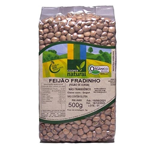 Feijão Fradinho Orgânico Coopernatural 500g