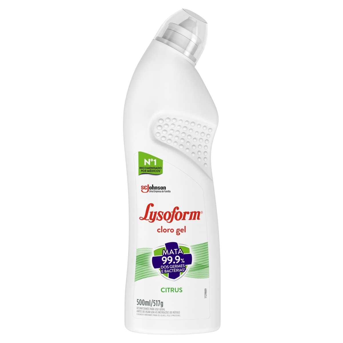 Lysoform Citrus Desinfetante Cloro Gel 500ml - Limpeza Profunda com Fragrância Cítrica