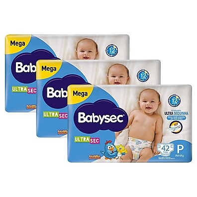 Fralda Babysec Galinha Pintadinha Ultrasec Mega: Proteção e Conforto