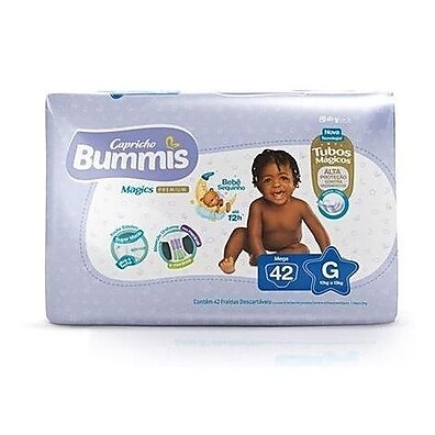 Fralda Bummis G: Conforto e Proteção com 42 Unidades