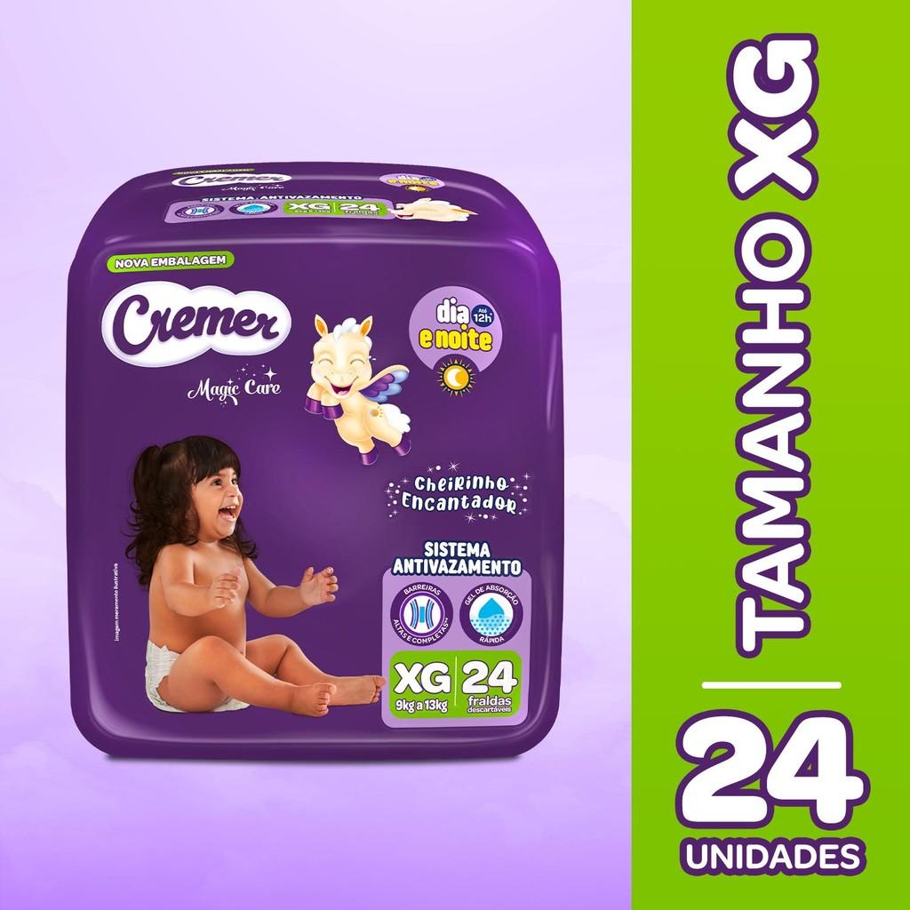 Fralda Cremer Econômica XG: Conforto e Proteção por até 12h!