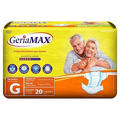Fralda Geriatrica Geriamax G: Conforto e Proteção