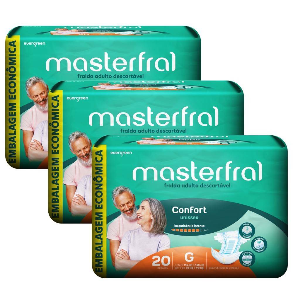 Fralda Geriatrica Masterfral: Conforto e Proteção!