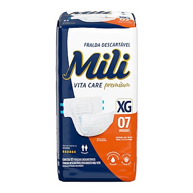 Fralda Geriátrica XG Mili: Conforto Premium