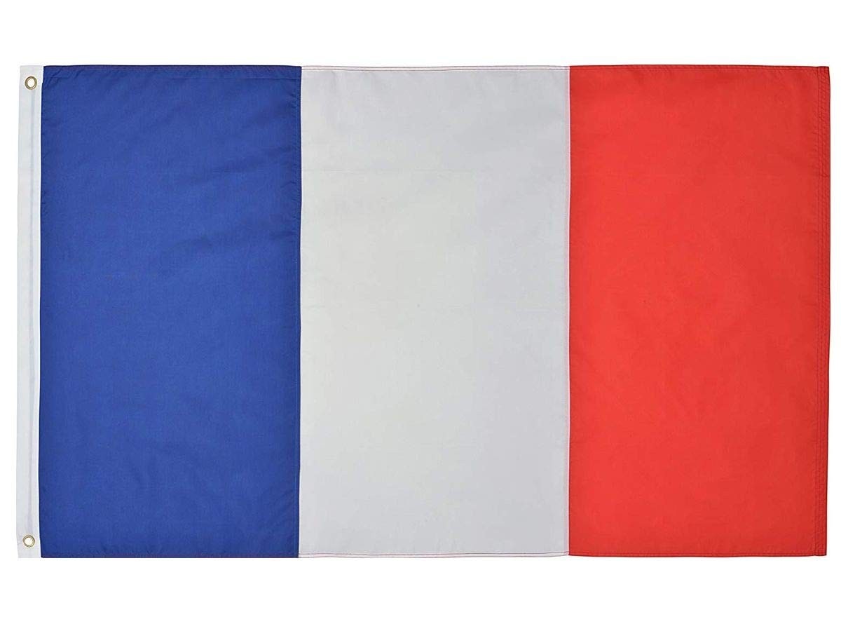 Bandeira da França 145cm x 90cm - Dupla Face Premium | Minha Bandeira