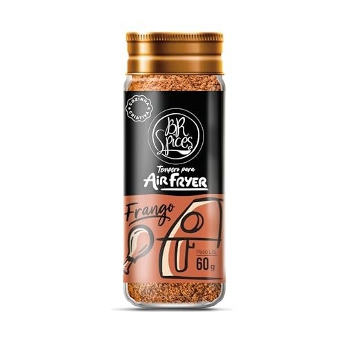 TEMPERO PARA AIR FRYER: FRANGO BR SPICES VIDRO 60G