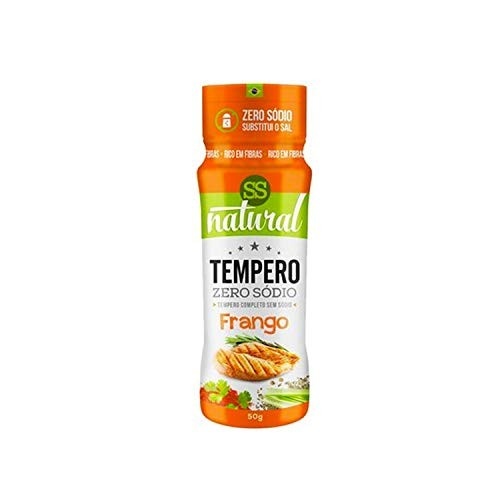 Tempero Frango Zero Sódio - SS Natural