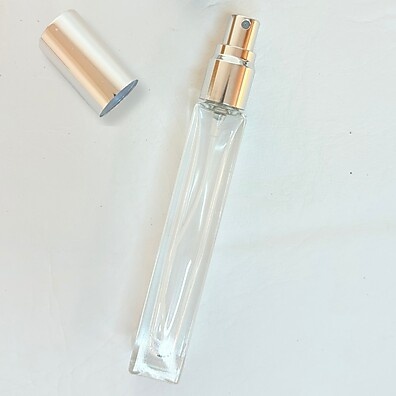 Frasco de Vidro com Spray 10ml: Ideal para Perfumes e Essências