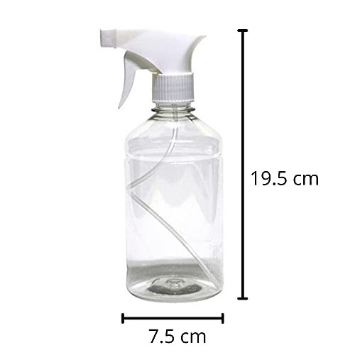 4 Frascos Borrifador Pulverizador 500ml - Ideal para Casa e Organização