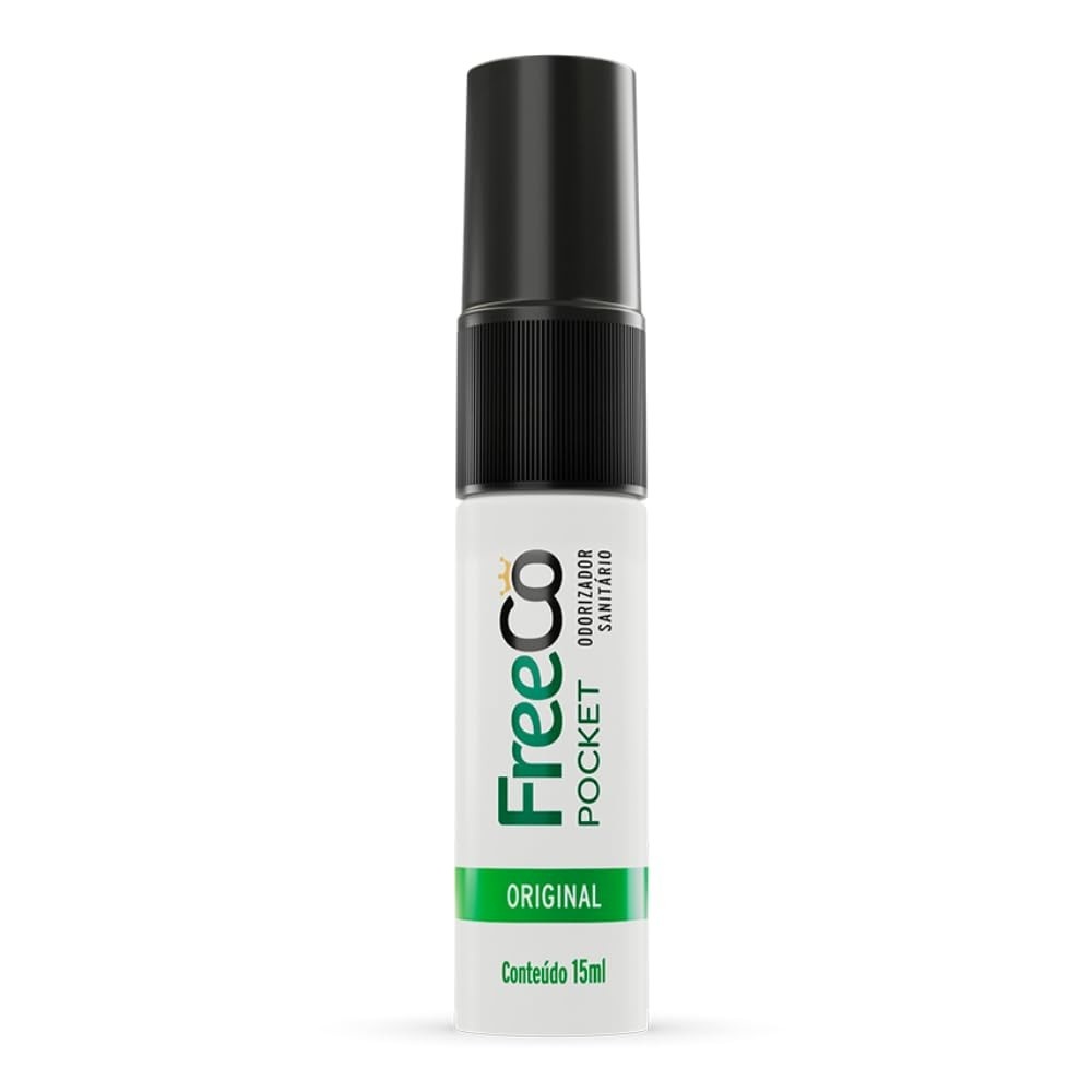 Freecô Bloqueador de Odores Sanitários Original Pocket 15ml - Elimine odores e bactérias com óleos essenciais naturais