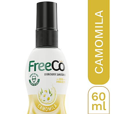 FreeCô Camomila 60ml: Adeus, Cheiro Ruim!