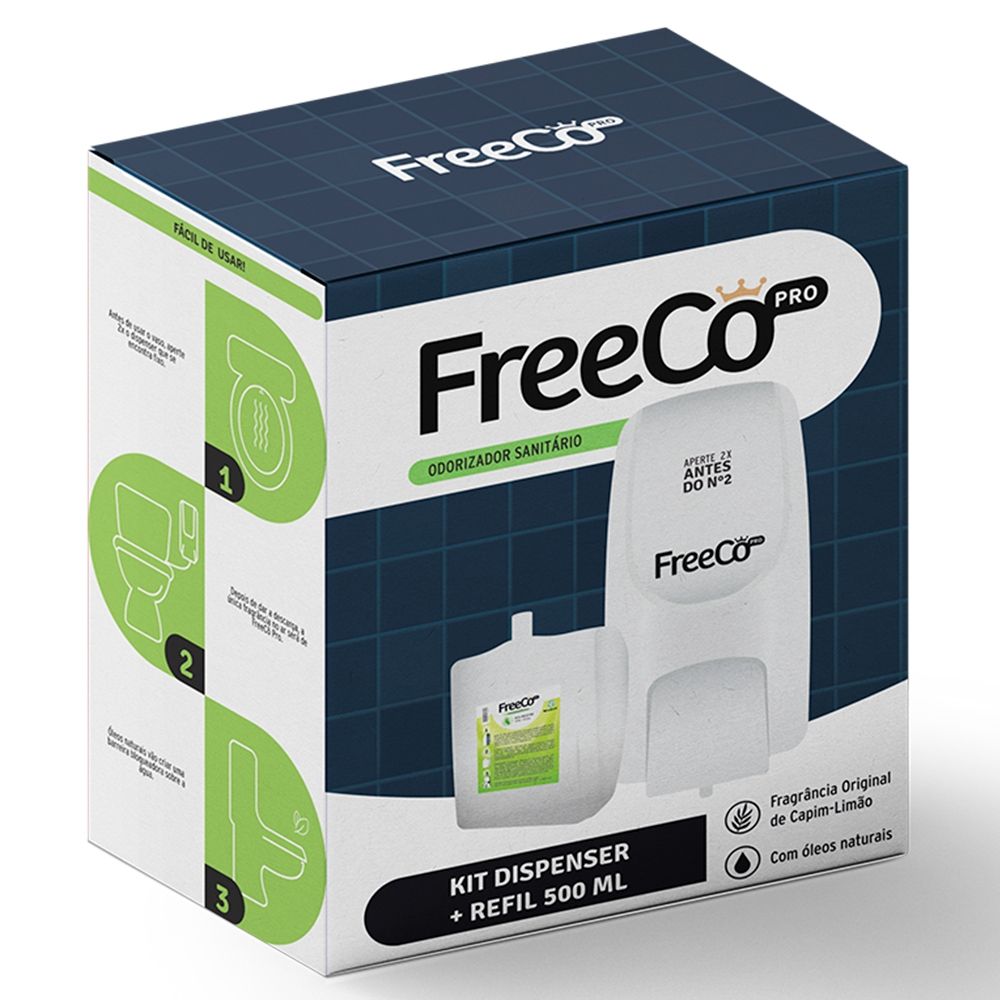 FreeCô Pro: Adeus, Mau Cheiro no Banheiro!