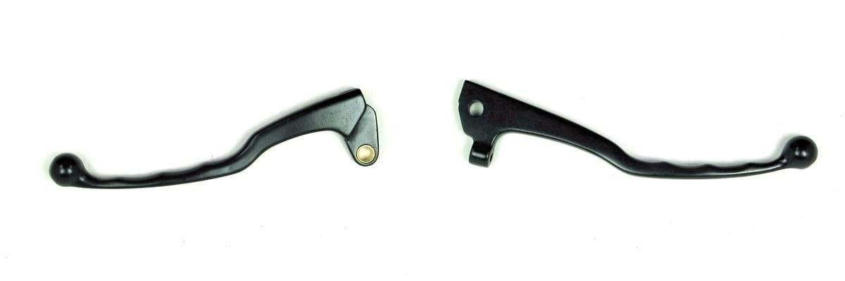 Conjunto Alavancas Freio e Embreagem Pretas Motion Pro para Yamaha XJ 550R (1982-1983)