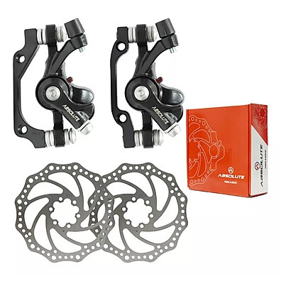Freio Disco Bike Mecânico Absolute – Potência e Controle na Trilha