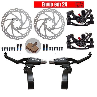 Freio Disco Bike: Potência e Segurança